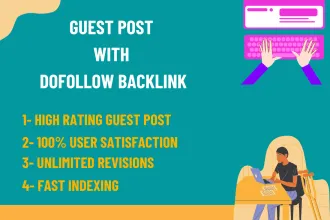 do SEO guest post dofollow backlink on high da pa sites